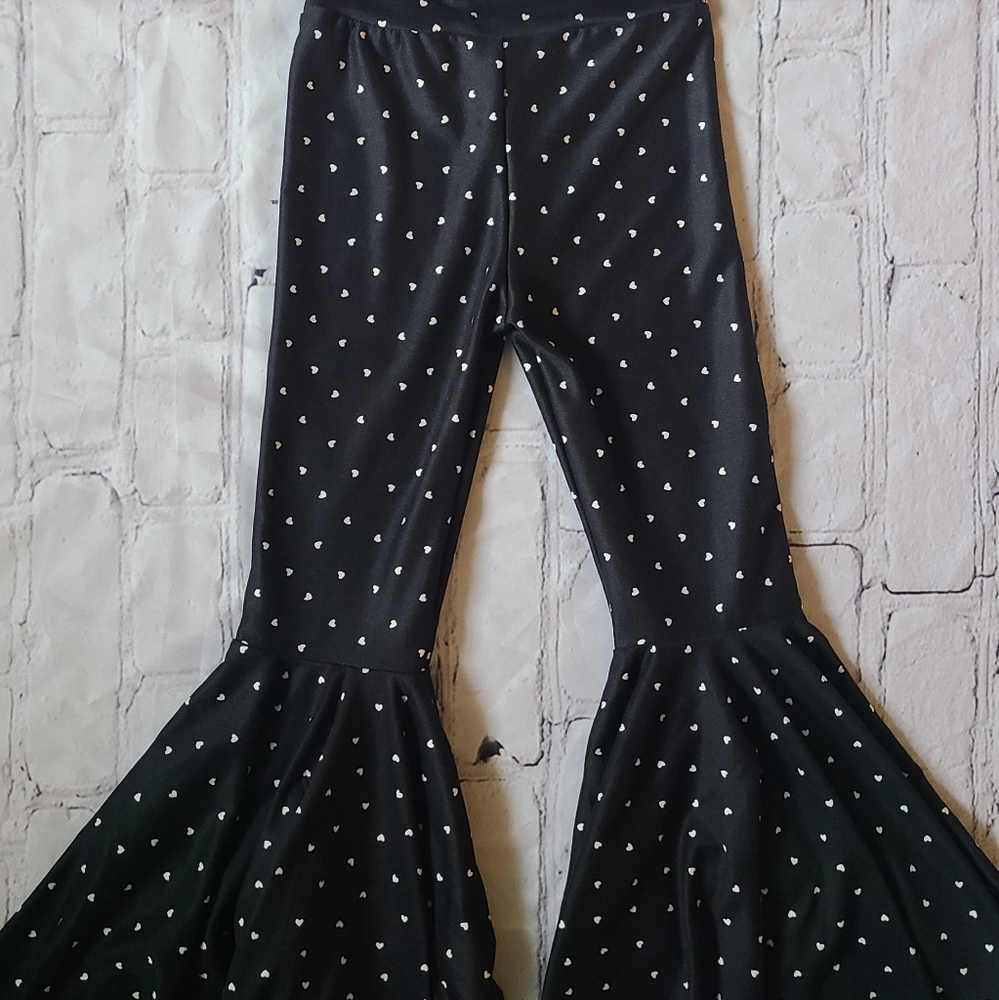 Heart bell bottoms